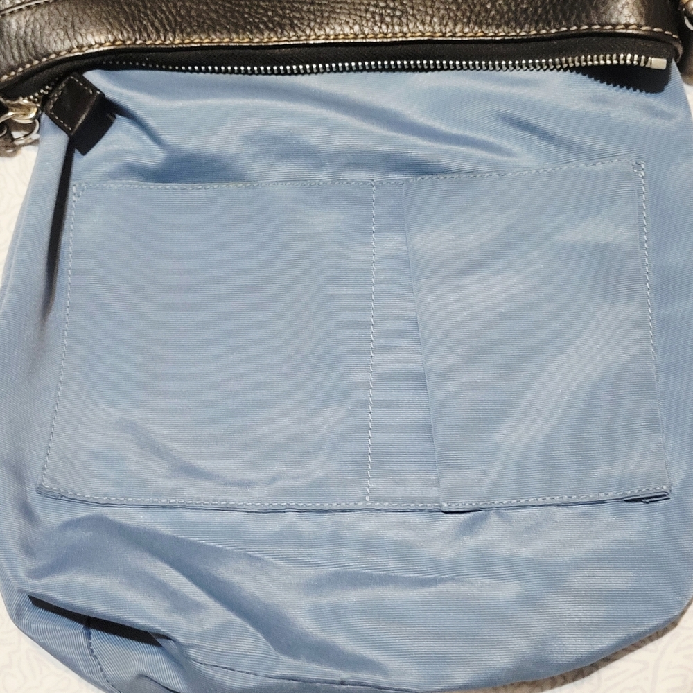 COACH F12319 Black Pebbled Leather Shoulder Crossbody Bag - Excellent Condition - Picture 6 of 7